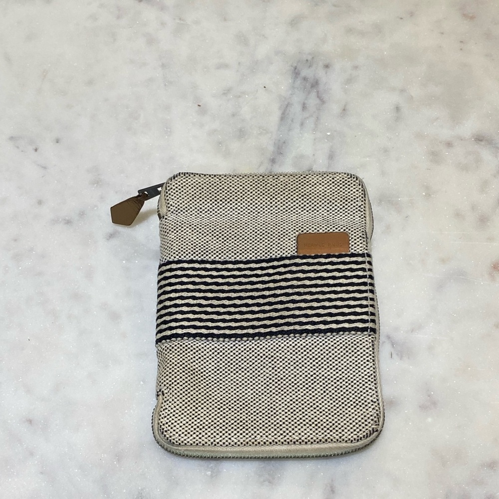 Hermes Canvas Vintage Wallet